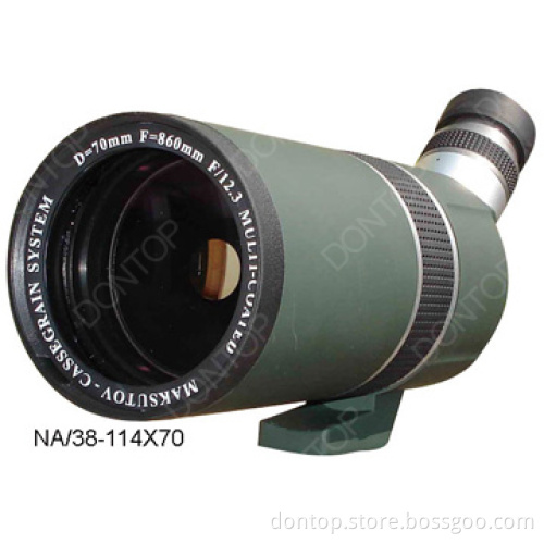 38-114X70 Zoom Maksutov-Cassegrain Bird Watching Spotting Scope (SNA/ 38-114X70)